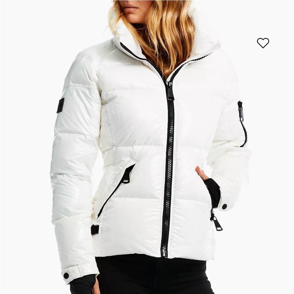 Bestseller SAM Freestyle Down Puffer Jacket WHITE Size SMALL